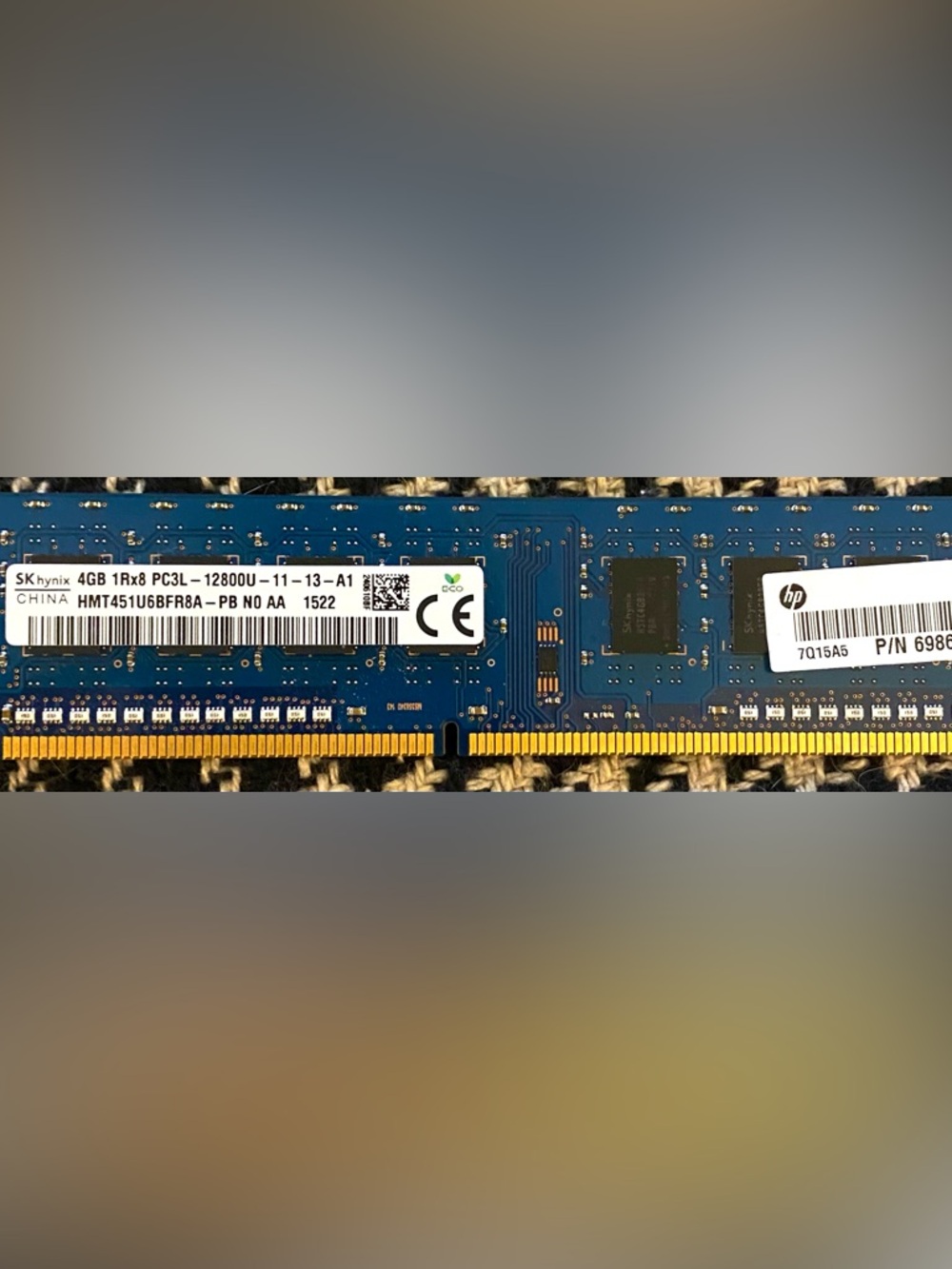 DDR3L 4GB RAM